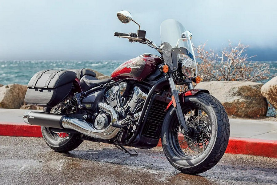 2025 Indian Motorcycle® Super Scout® Maroon Metallic with Graphics