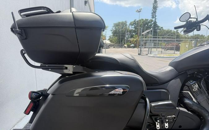 2024 Indian Motorcycle Pursuit Dark Horse with PowerBand Audio Package Black Smoke