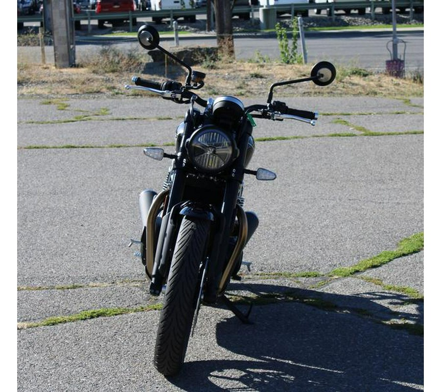 2025 Triumph Speed Twin 900 Phantom Black/Aurum Gold