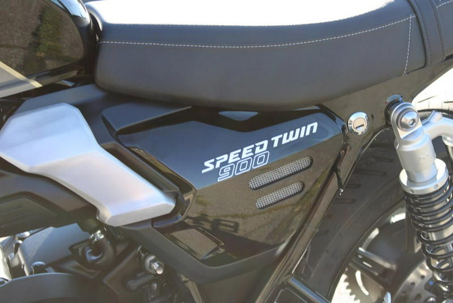 2025 Triumph Speed Twin 900 Phantom Black/Aurum Gold