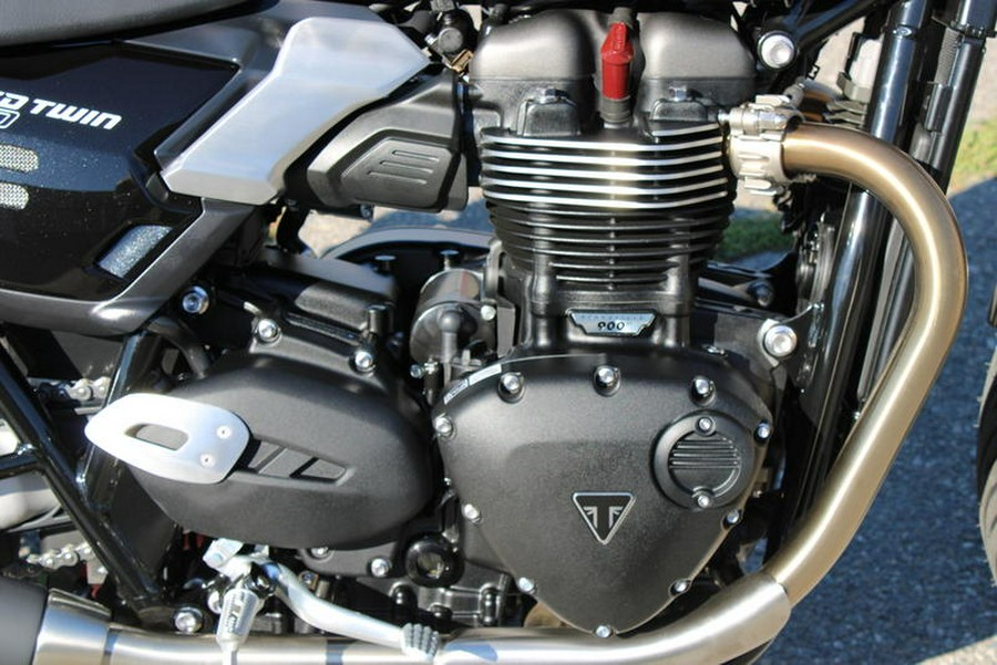 2025 Triumph Speed Twin 900 Phantom Black/Aurum Gold