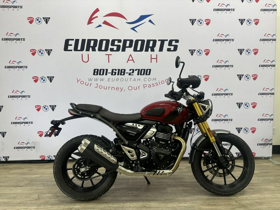 Used 2024 Triumph SCRAMBLER 400 X