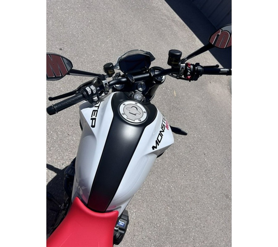 2024 Ducati Monster Plus Iceberg White