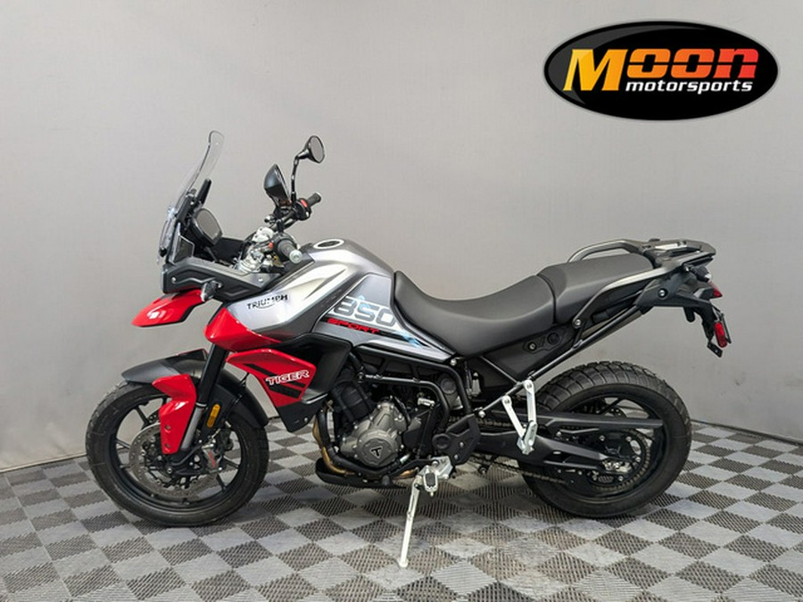 2022 Triumph Tiger 850 Sport Graphite Diablo Red