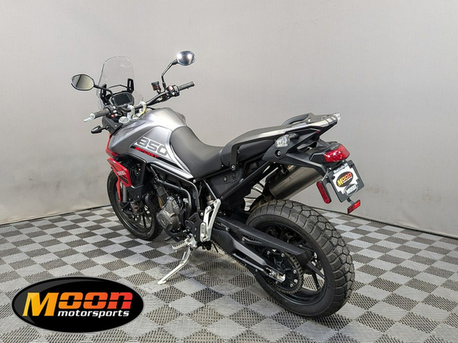 2022 Triumph Tiger 850 Sport Graphite Diablo Red