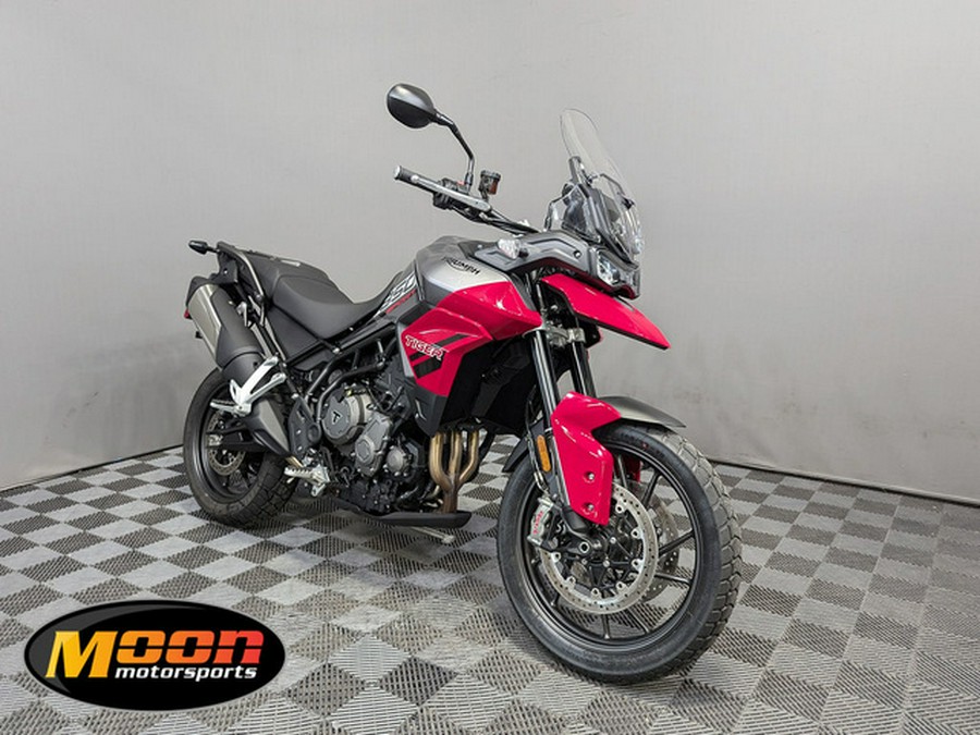 2022 Triumph Tiger 850 Sport Graphite Diablo Red