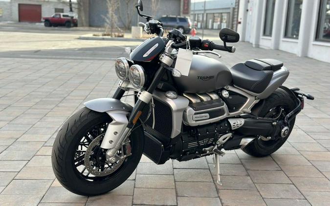 2023 Triumph Rocket 3 R Matte Silver Ice