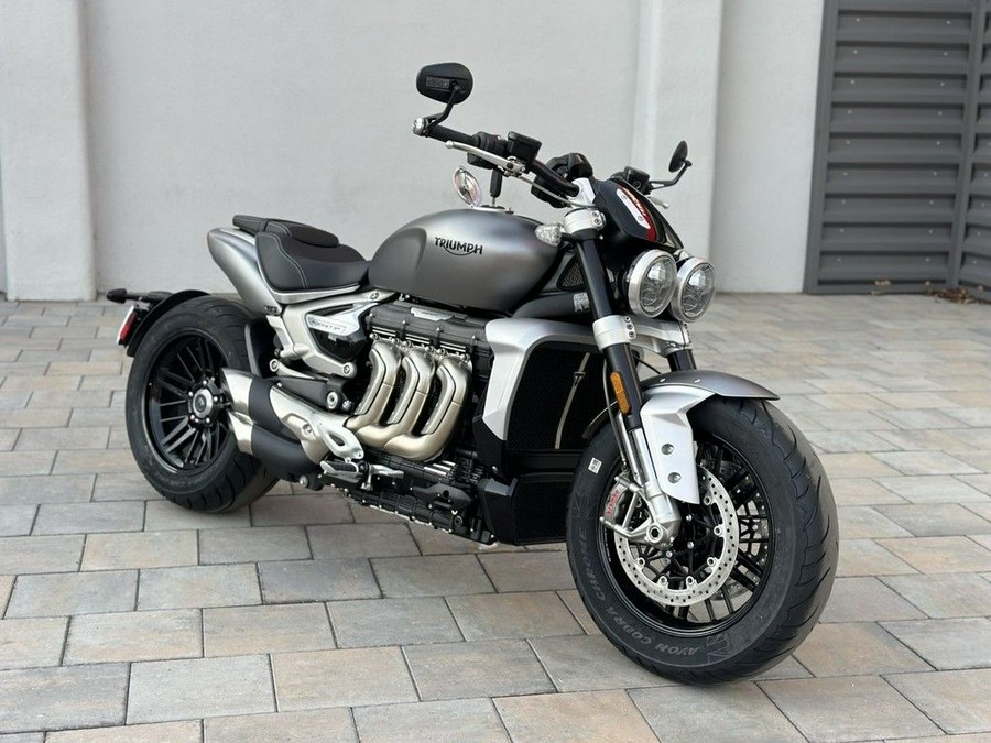 2023 Triumph Rocket 3 R Matte Silver Ice