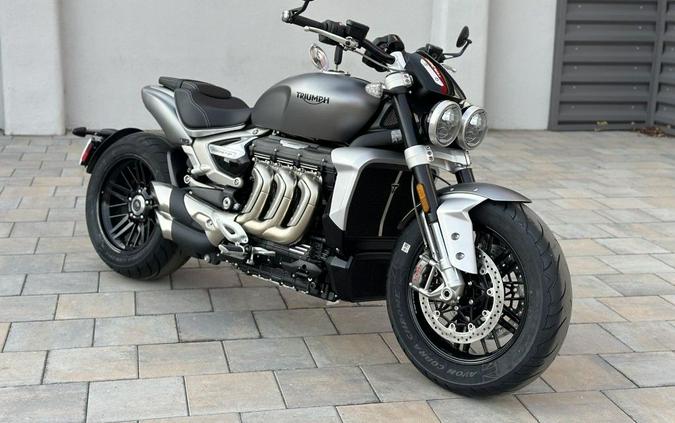 2023 Triumph Rocket 3 R Matte Silver Ice