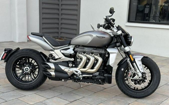 2023 Triumph Rocket 3 R Matte Silver Ice