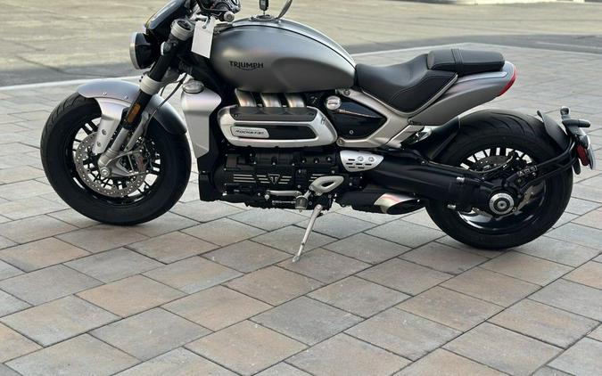 2023 Triumph Rocket 3 R Matte Silver Ice