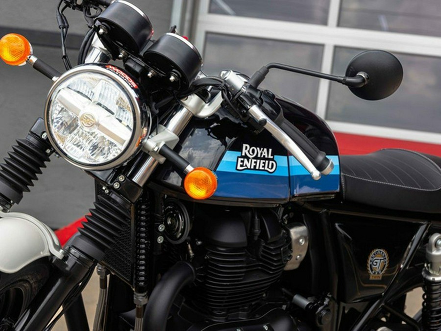 2024 Royal Enfield Twins Continental GT 650 Slipstream Blue