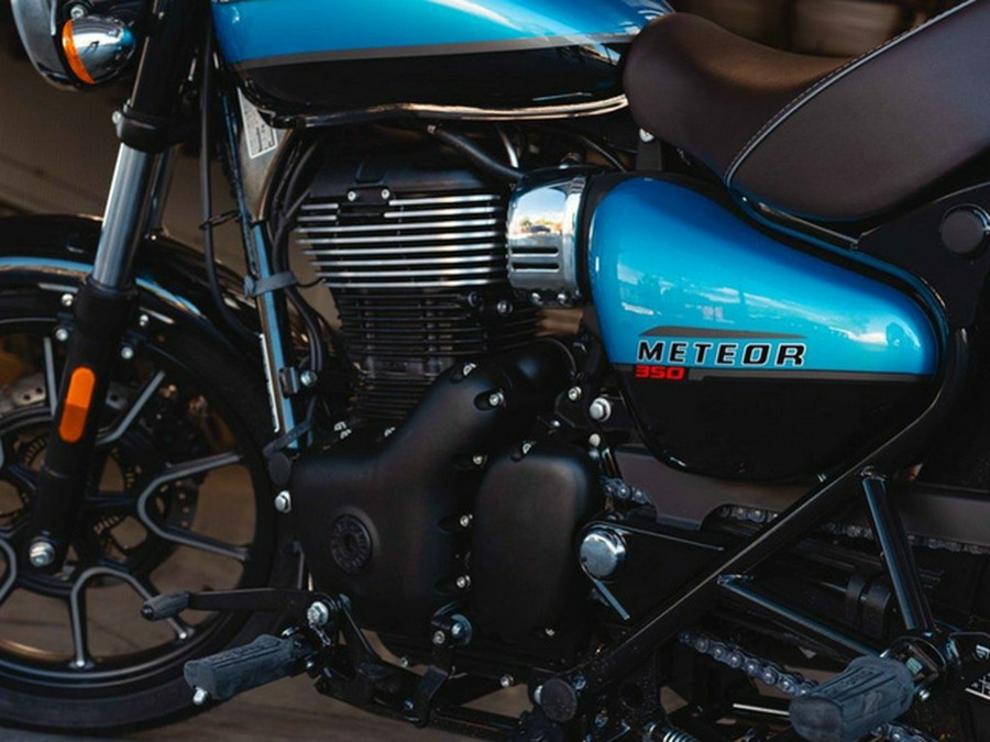 2024 Royal Enfield Meteor 350 Supernova Blue