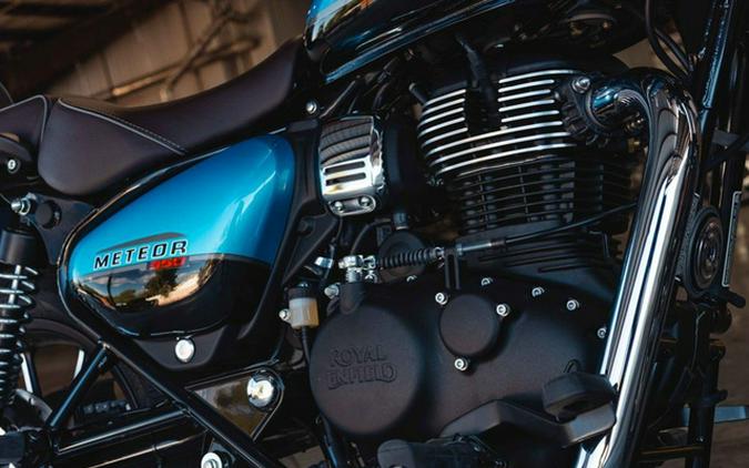 2024 Royal Enfield Meteor 350 Supernova Blue