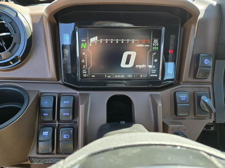 2026 Kawasaki RIDGE® CREW Platinum Ranch Edition HVAC