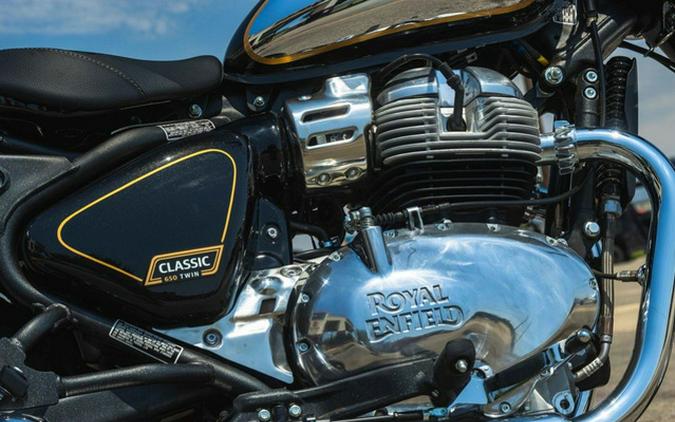 2026 Royal Enfield Classic 650 Black Chrome