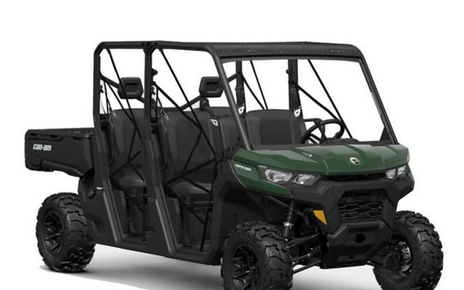 2024 Can-Am Defender MAX DPS HD7 Tundra Green