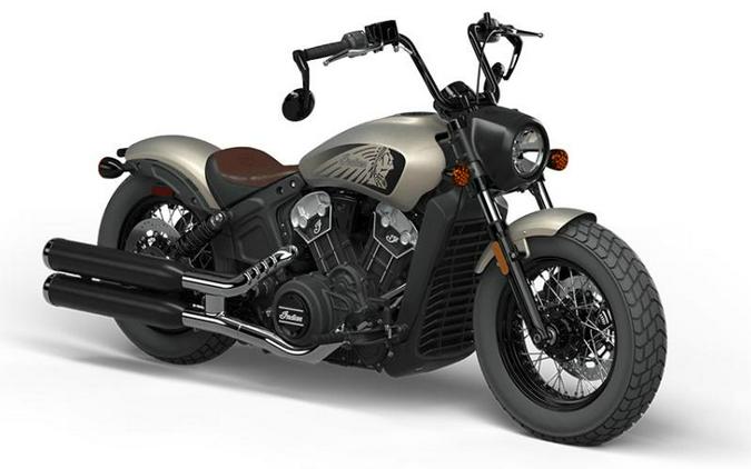 2022 Indian Motorcycle® Scout® Bobber Twenty ABS Silver Quartz Smoke