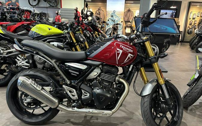 2024 Triumph Speed 400 Carnival Red / Phantom Black