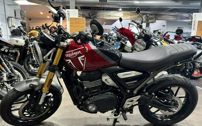 2024 Triumph Speed 400 Carnival Red / Phantom Black