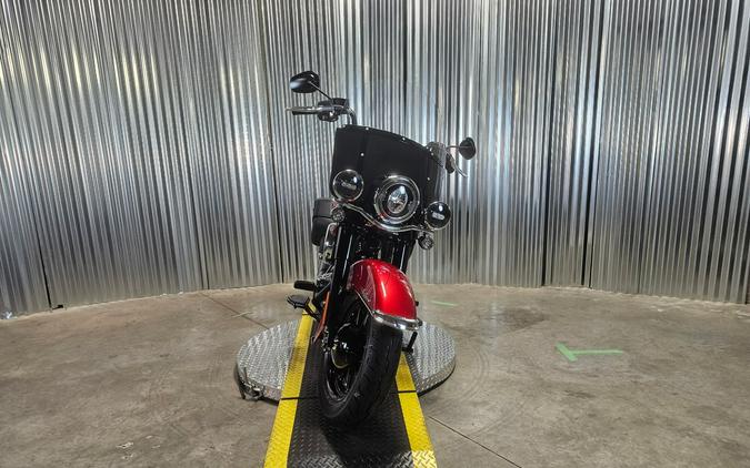 2026 Harley-Davidson Heritage Classic Brilliant Red Black Laced Wheels
