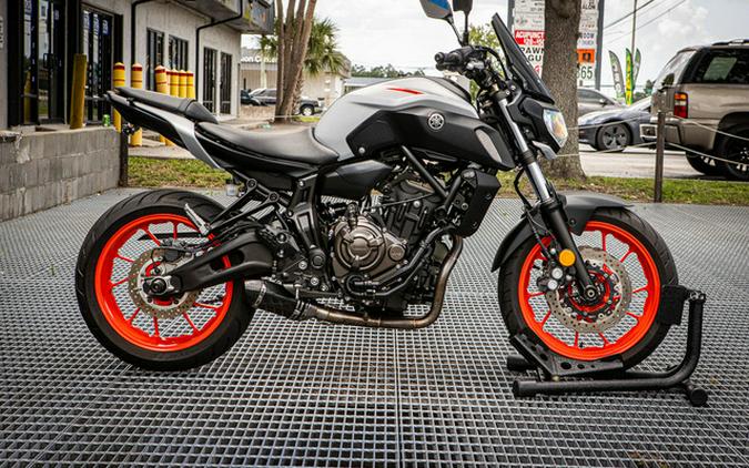 2019 Yamaha MT 07