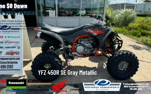 2024 Yamaha YFZ 450R SE Gray Metallic