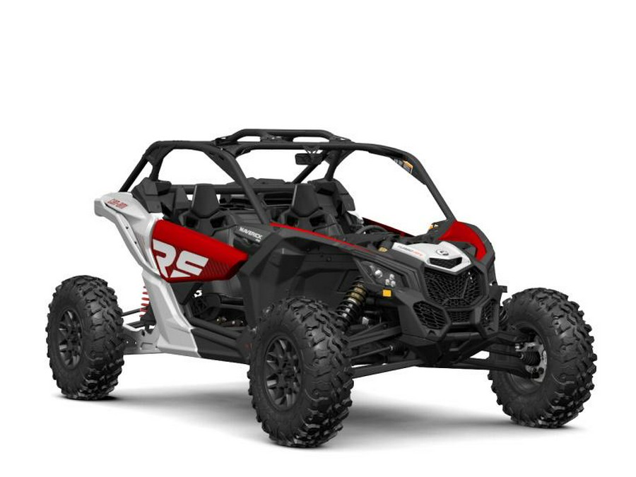 2024 Can-Am® Maverick X3 RS Turbo RR Fiery Red & Hyper Silver