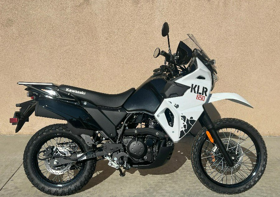 2024 Kawasaki KLR 650 - White