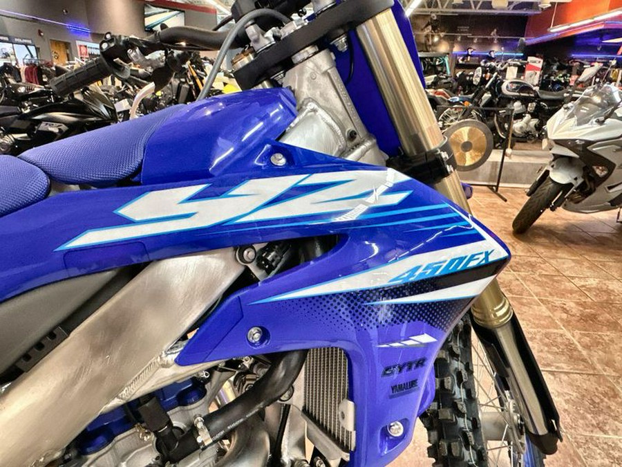 New 2025 Yamaha YZ450FX