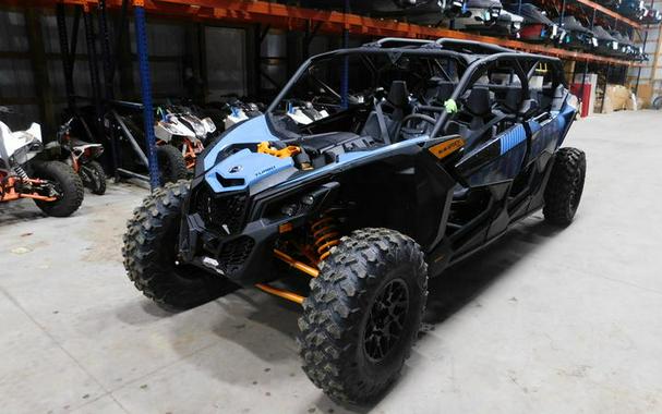 2026 Can-Am® Maverick X3 MAX DS Turbo Scandi Blue & Orange Crush
