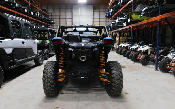 2026 Can-Am® Maverick X3 MAX DS Turbo Scandi Blue & Orange Crush