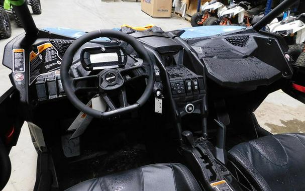 2026 Can-Am® Maverick X3 MAX DS Turbo Scandi Blue & Orange Crush