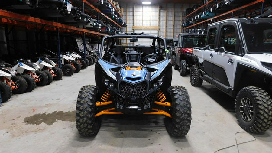 2026 Can-Am® Maverick X3 MAX DS Turbo Scandi Blue & Orange Crush