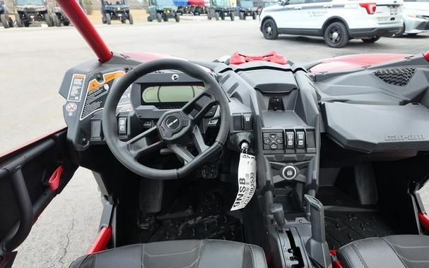 2025 Can-Am® Maverick X3 XRS 72" Turbo RR Max Fiery Red & Hyper Silver