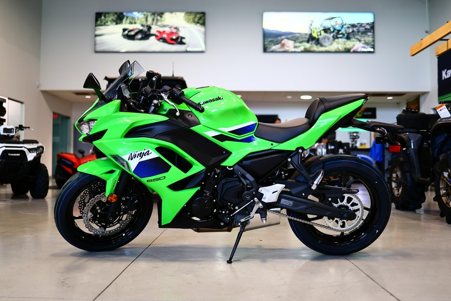 2026 Kawasaki NINJA 650 ABS Lime Green