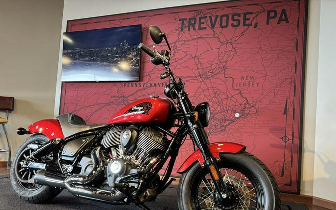 2022 Indian Motorcycle® Chief® Bobber ABS Ruby Metallic