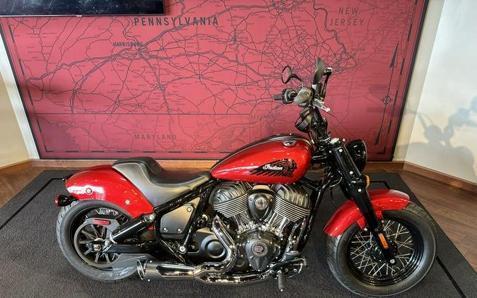 2022 Indian Motorcycle® Chief® Bobber ABS Ruby Metallic