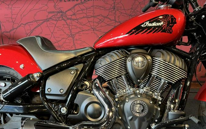 2022 Indian Motorcycle® Chief® Bobber ABS Ruby Metallic