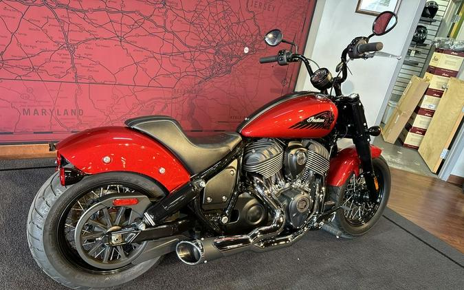 2022 Indian Motorcycle® Chief® Bobber ABS Ruby Metallic