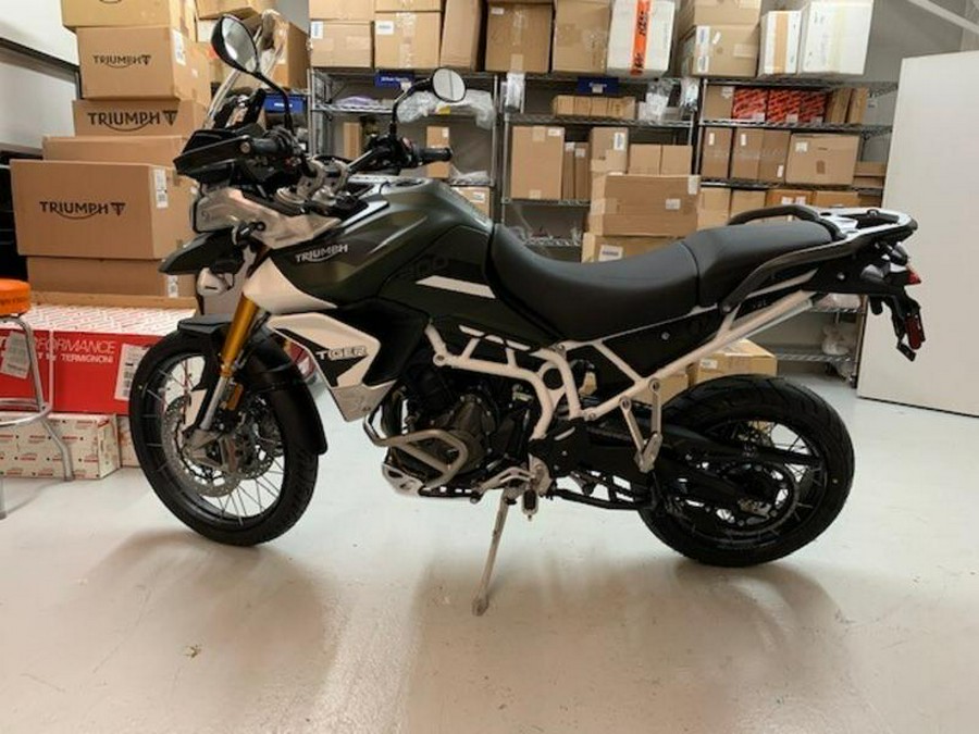 2023 Triumph Tiger 900 Rally Pro - Matt Khaki Green