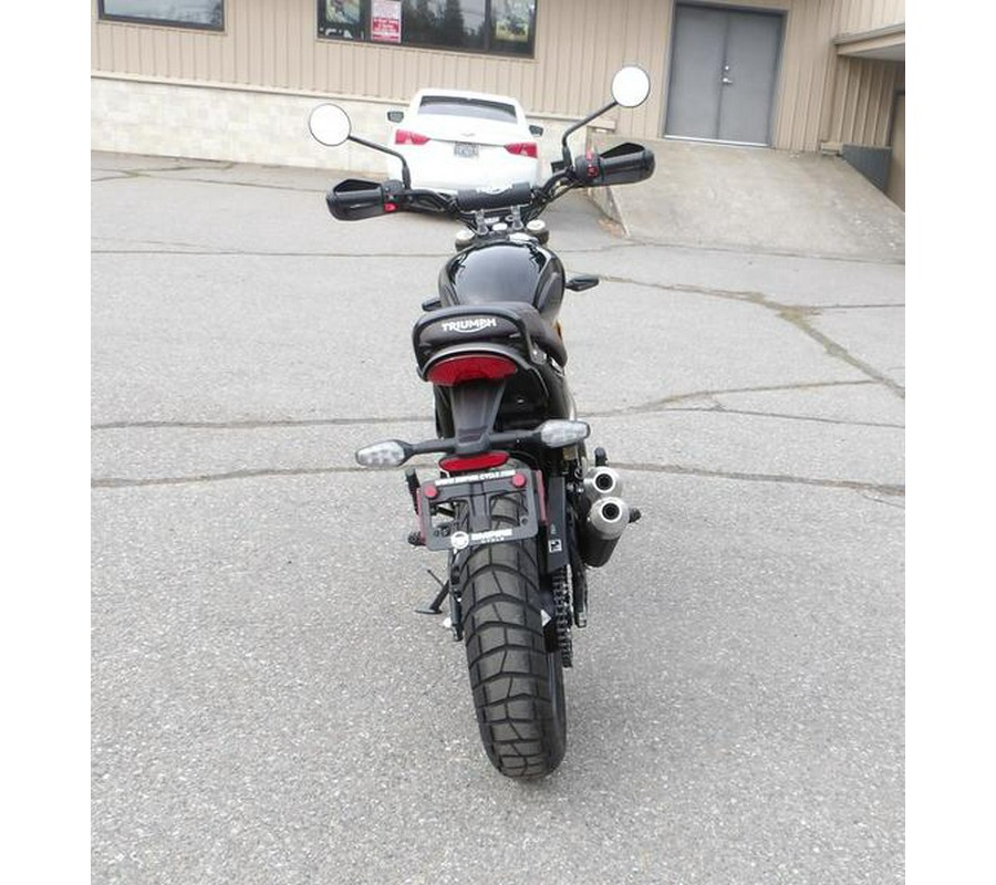 2025 Triumph Scrambler 400 X Phantom Black / Silver Ice