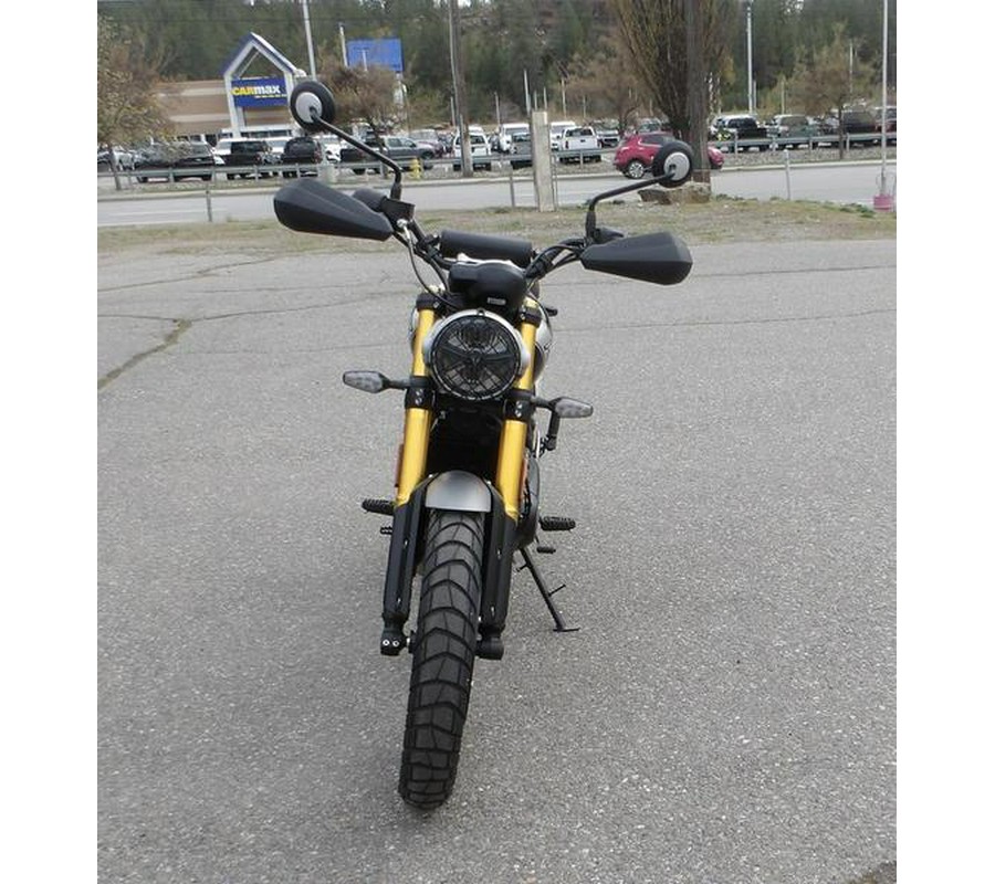 2025 Triumph Scrambler 400 X Phantom Black / Silver Ice