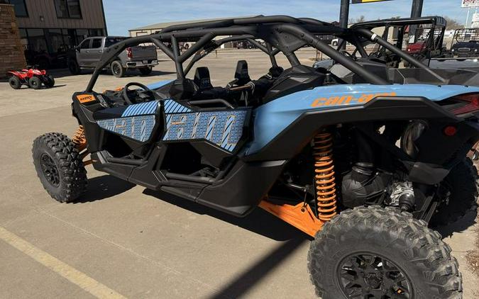 2026 Can-Am® Maverick X3 MAX RS Turbo Scandi Blue & Orange Crush