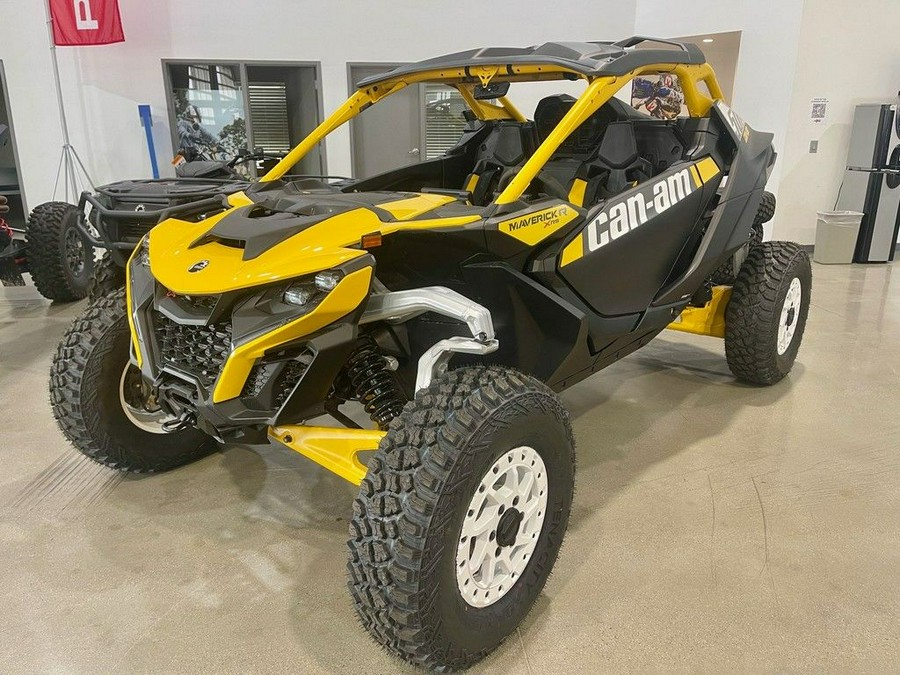 2024 Can-Am® Maverick R X RS Carbon Black & Neo Yellow