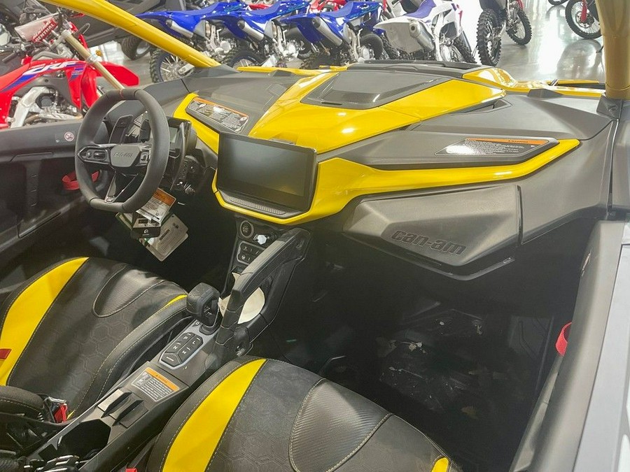 2024 Can-Am® Maverick R X RS Carbon Black & Neo Yellow