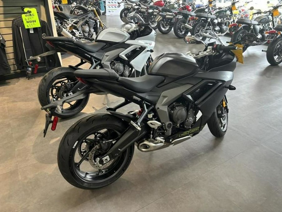 2025 Triumph Daytona 660 Satin Granite/Satin Black 660