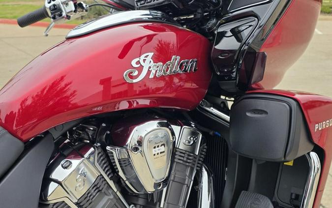 2026 Indian Pursuit Limited 112 w/PowerBand Audio Sunset Red Metallic