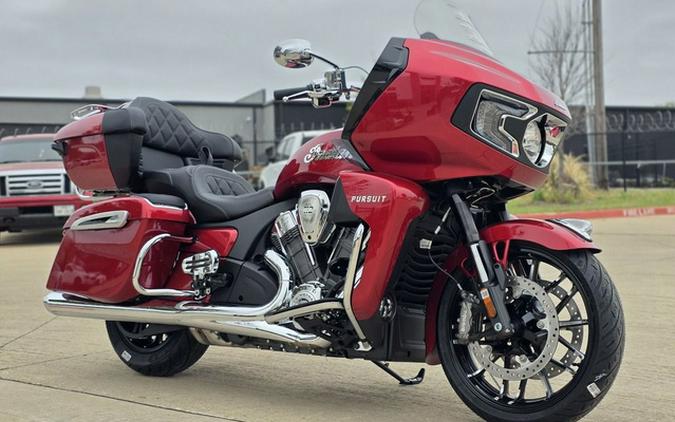 2026 Indian Pursuit Limited 112 w/PowerBand Audio Sunset Red Metallic
