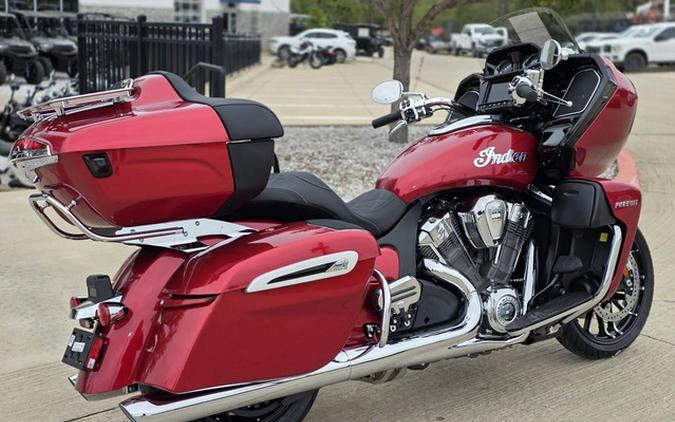 2026 Indian Pursuit Limited 112 w/PowerBand Audio Sunset Red Metallic